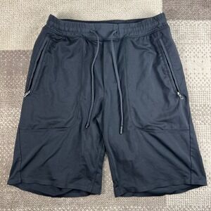 Lululemon Mens Black Performance Gym Shorts Size M Linerless
